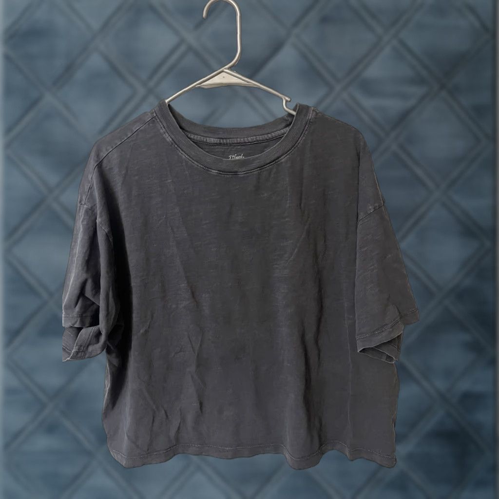Vintage Universal Thread Gray Boxy Crew Neck Short Sleeve T-Shirt Women’s Size XXL Size XXL / US 16-18 / IT 52-54 - 1 Thumbnail