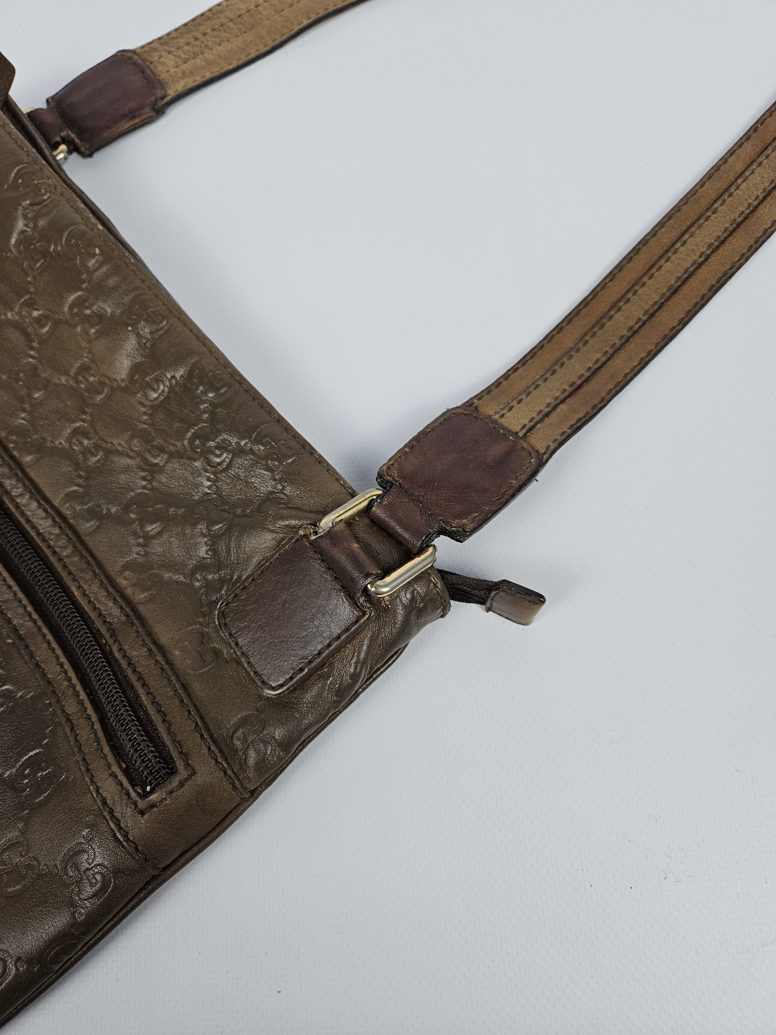Gucci Gucci guccissima gg calf leather shoulder crossbody bag Size ONE SIZE - 13 Thumbnail