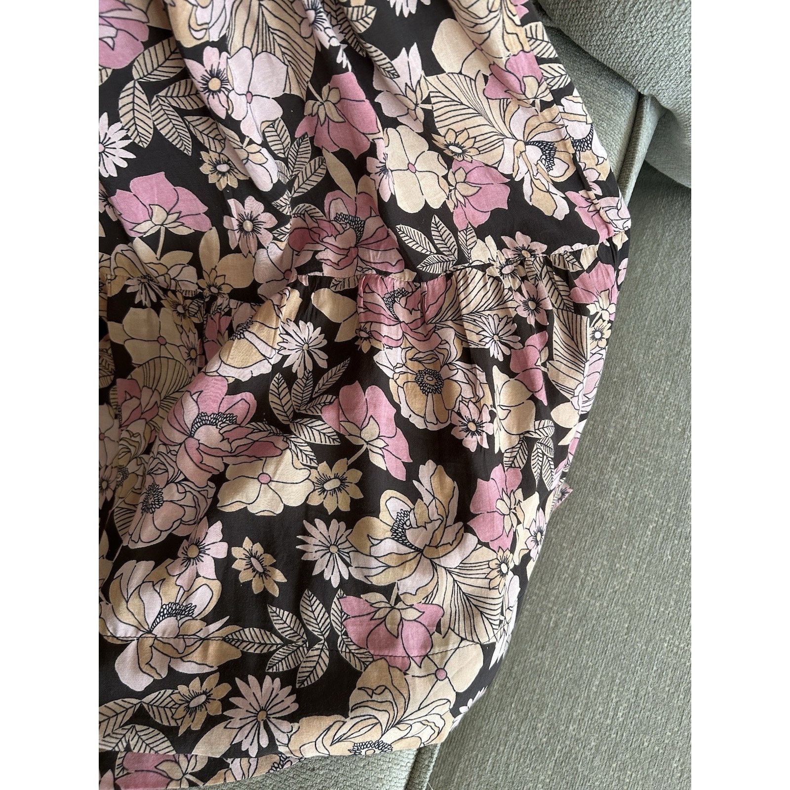 & Other Stories Natural Life Floral Maxi Dress Floral Prairie Boho Cottage S Size S / US 4 / IT 40 - 11 Thumbnail