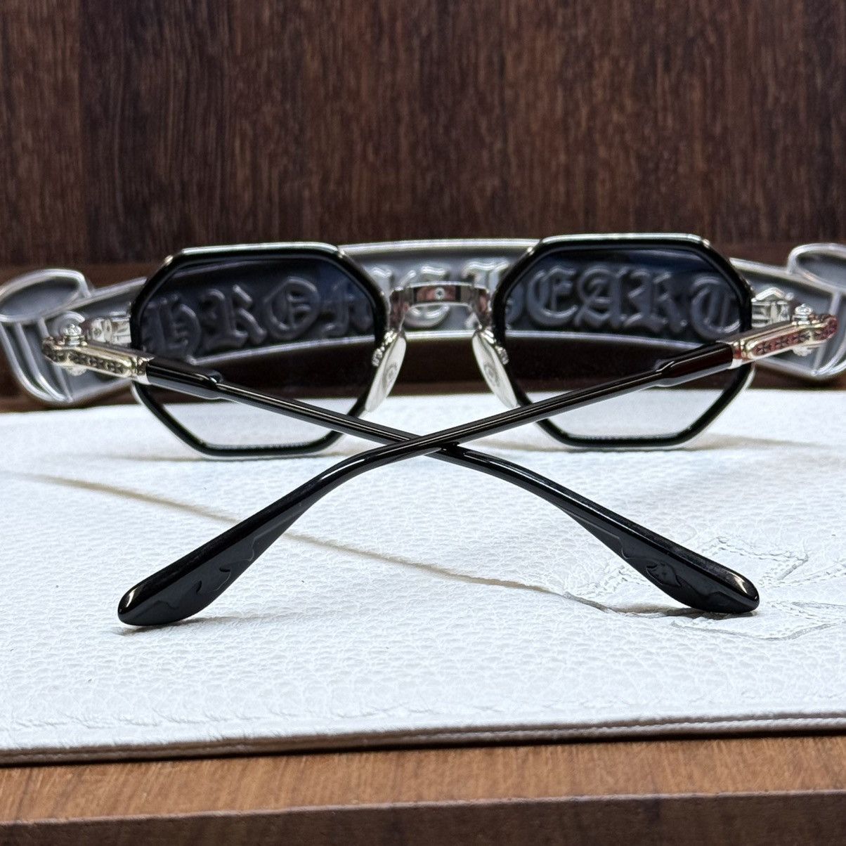 Chrome Hearts Chrome Hearts TATTERS 1/1 Sunglasses Size ONE SIZE - 10 Thumbnail