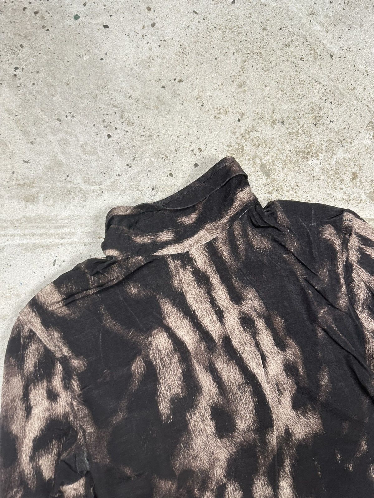 Just Cavalli Vintage 2000s Just Cavalli Animal Print Corset Style Shirt Size S / US 4 / IT 40 - 16 Thumbnail