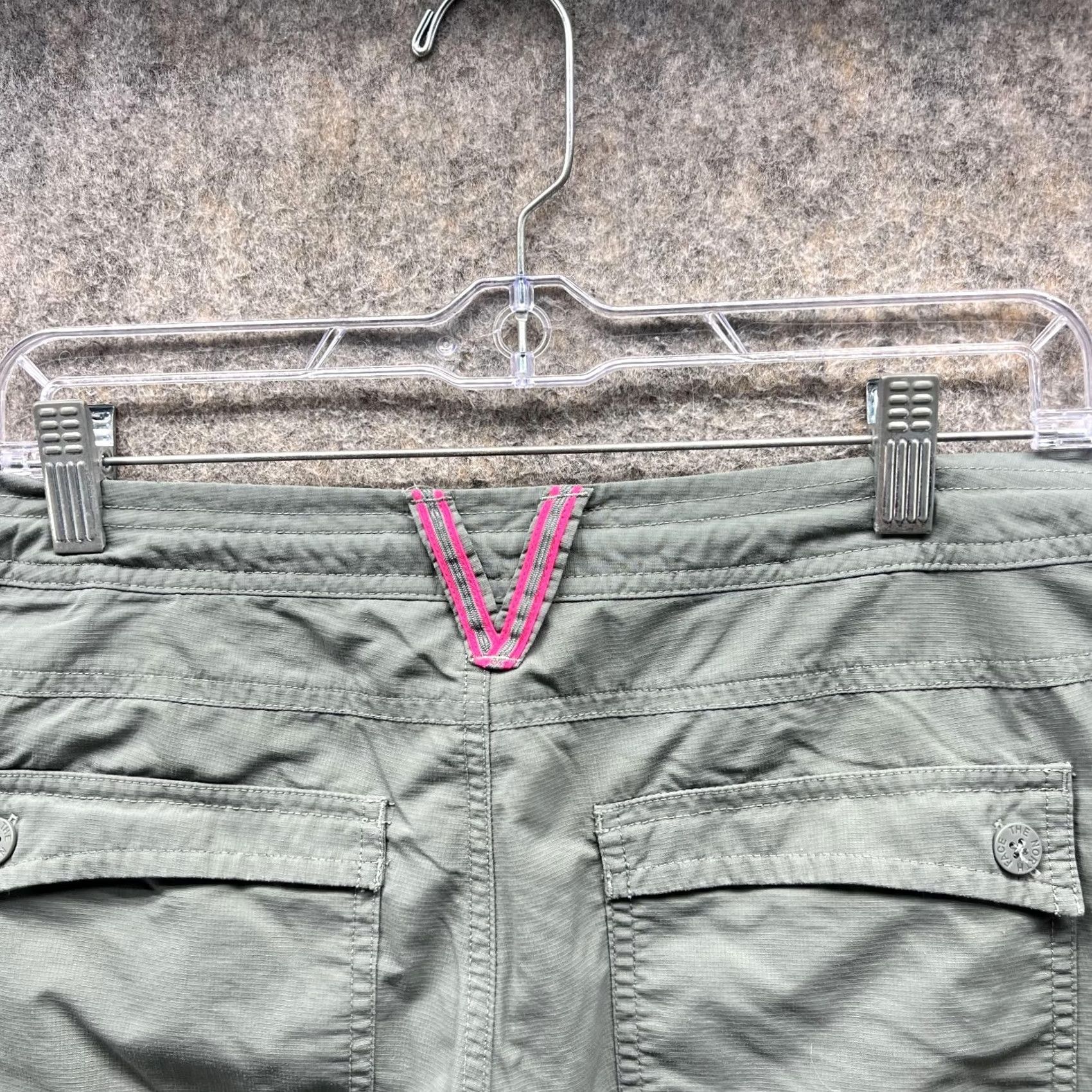 The North Face The North Face Pants Womens 4 Green Women Pink Casual Drawstring Polyester Hiking Hike Size 27" / US 4 / IT 40 - 2 Thumbnail
