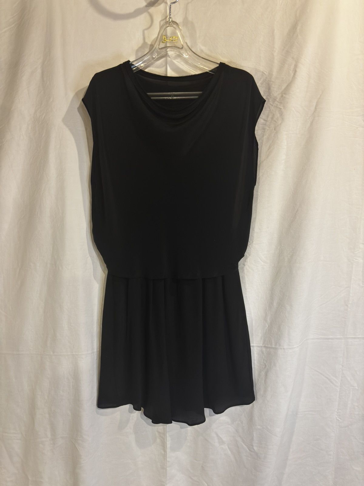 Other Black Silk Sleeveless Dress.wd014 Size XS / US 0-2 / IT 36-38 - 1 Thumbnail