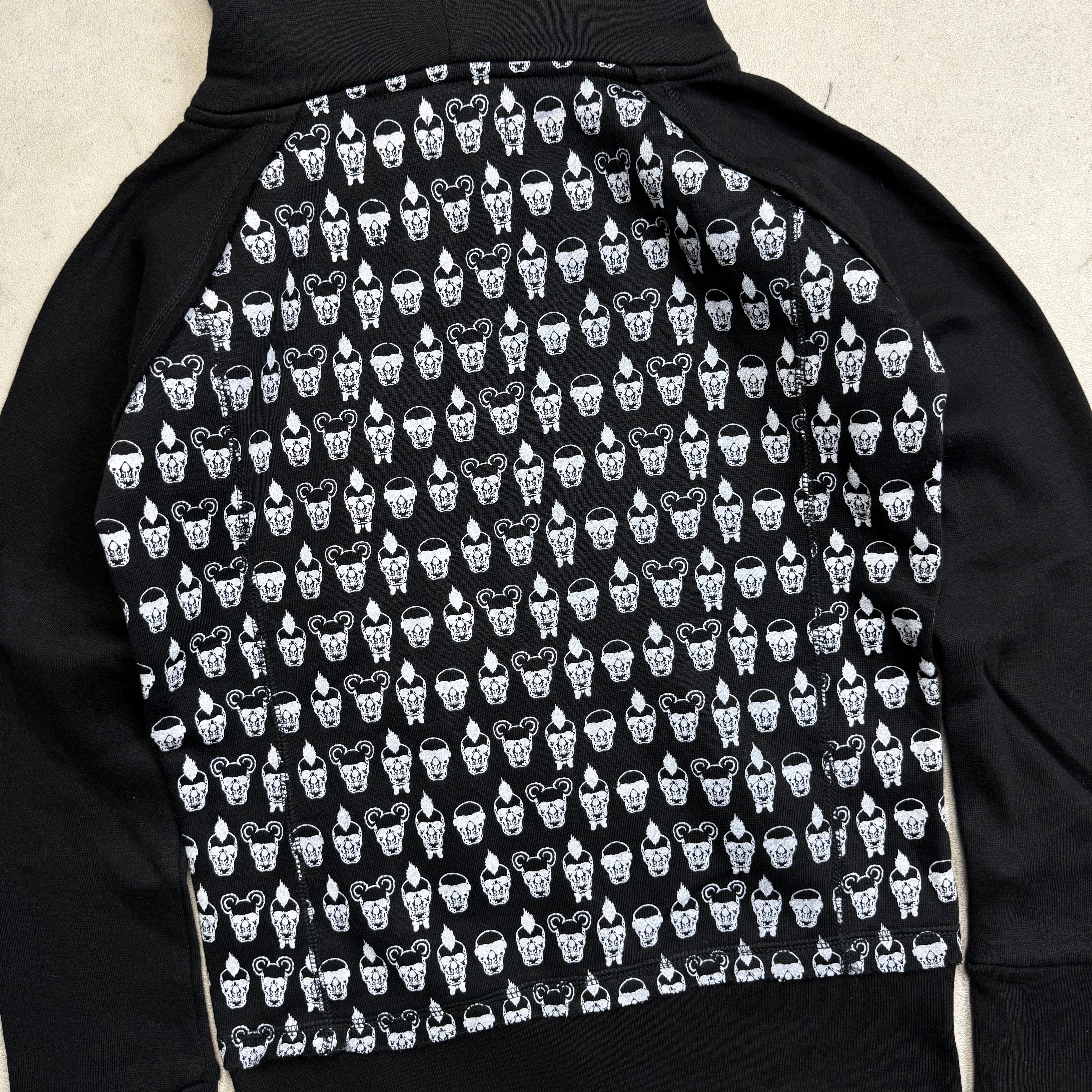 Japanese Brand Glad News Skulls Zip Up Hoodie Size US S / EU 44-46 / 1 - 6 Thumbnail