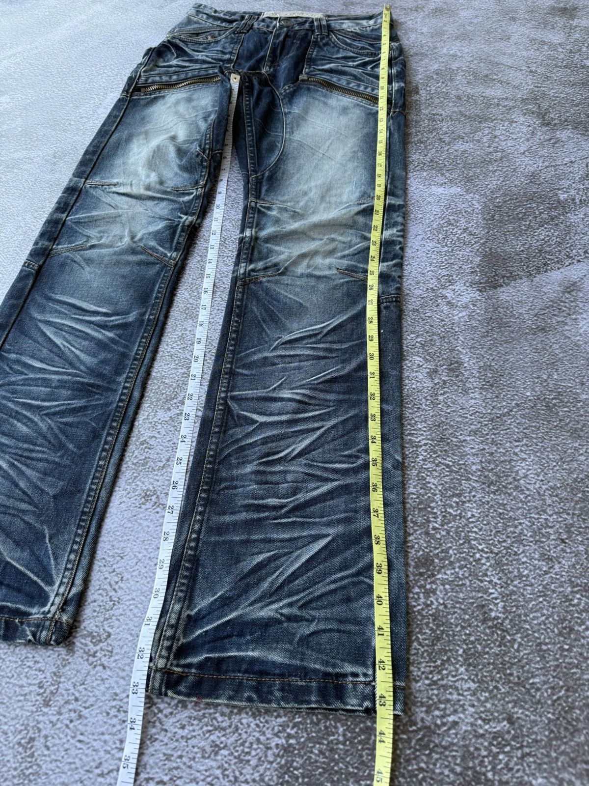 20471120 × Beauty Beast × Japanese Brand Pomelo jeans denim multizip ifsixwas kmrii styled Size US 30 / EU 46 - 11 Thumbnail