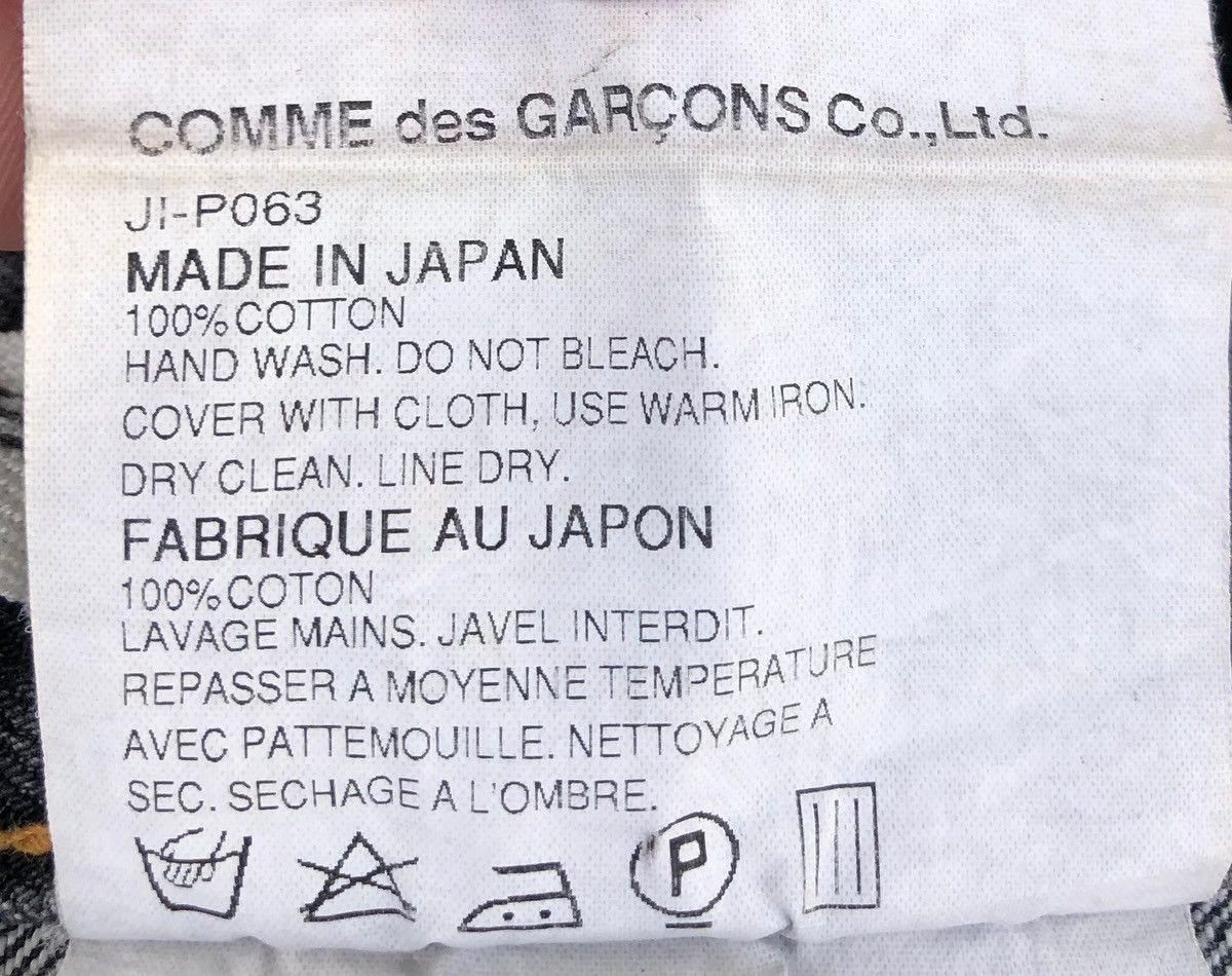 Comme des Garcons 💥Last Drop💥Junya Watanabe CDG Black Denim Pants Size US 32 / EU 48 - 6 Thumbnail