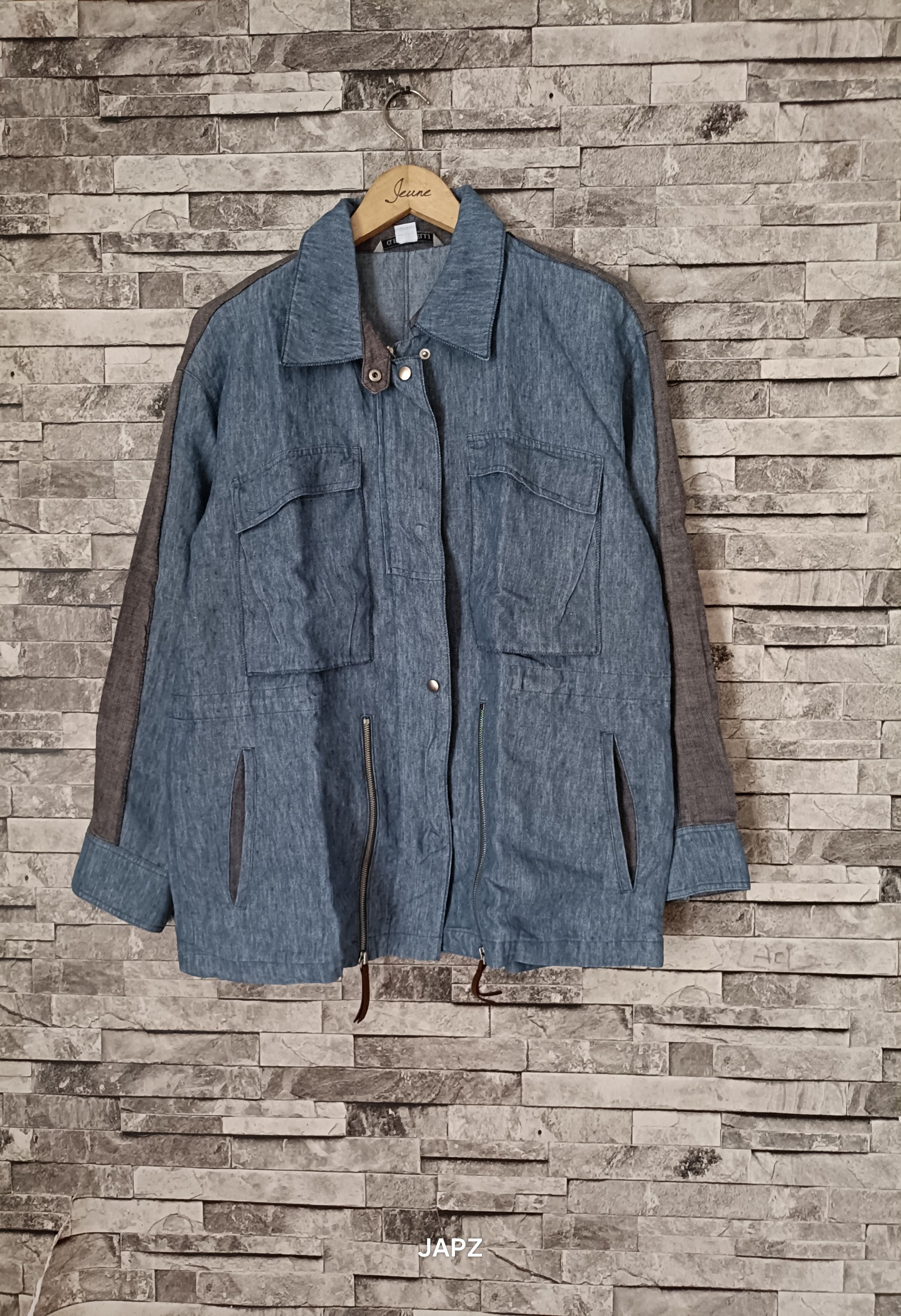 Other Giovanni Botticelli soft jeans jacket Size XL / US 12-14 / IT 48-50 - 1 Thumbnail