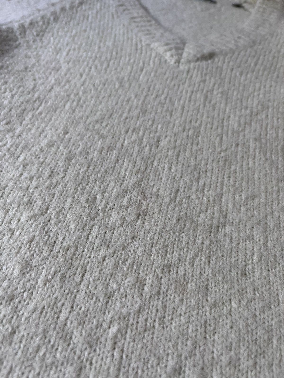 Our Legacy Our Legacy V-Neck Raglan wool alpaca sweater Size US M / EU 48-50 / 2 - 8 Thumbnail
