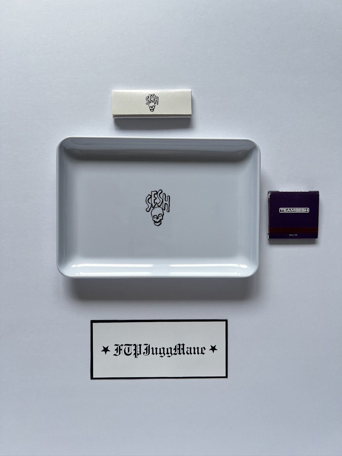 TeamSESH Team SESH Rolling Tray Sets Teamsesh Bones SHWB G59 FTP Size ONE SIZE - 4 Thumbnail