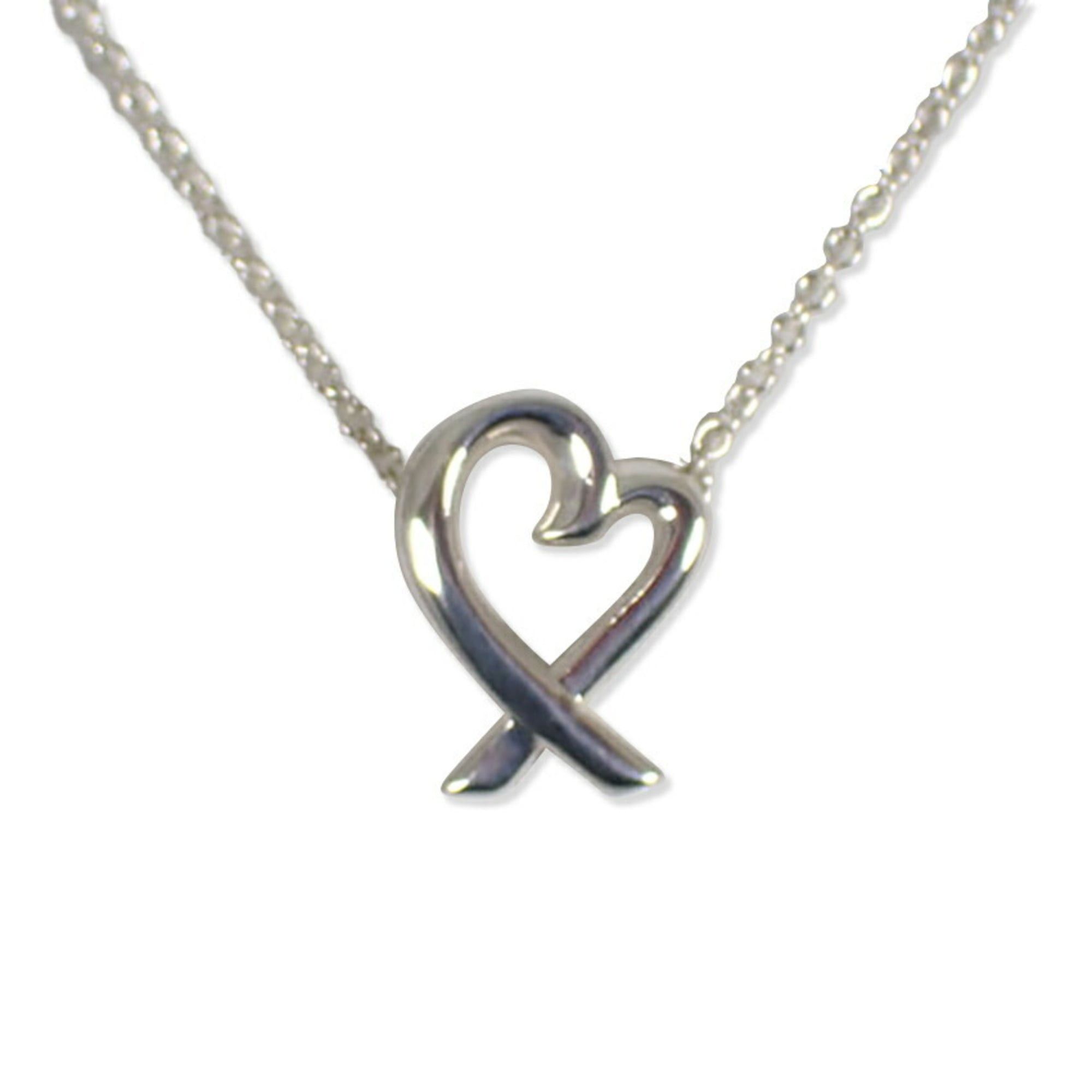TIFFANY 925 Loving Heart Pendant Necklace