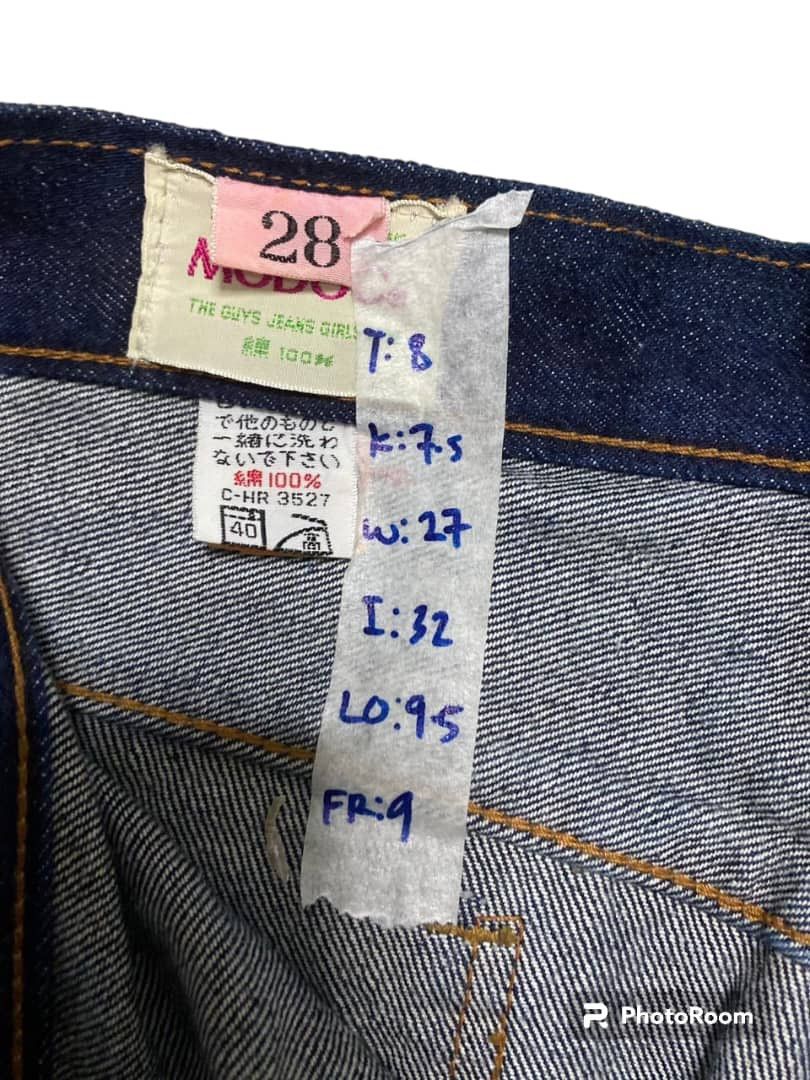 Designer × Japanese Brand × Vintage Vintage boocut jean Modoc Dead Stock Size 27" / US 4 / IT 40 - 10 Thumbnail
