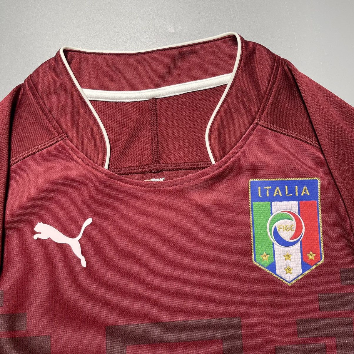 Puma ITALY PUMA 2014 WORLD CUP SOCCER GOALKEEPER JERSEY #1 BUFFON Size US XL / EU 56 / 4 - 5 Thumbnail