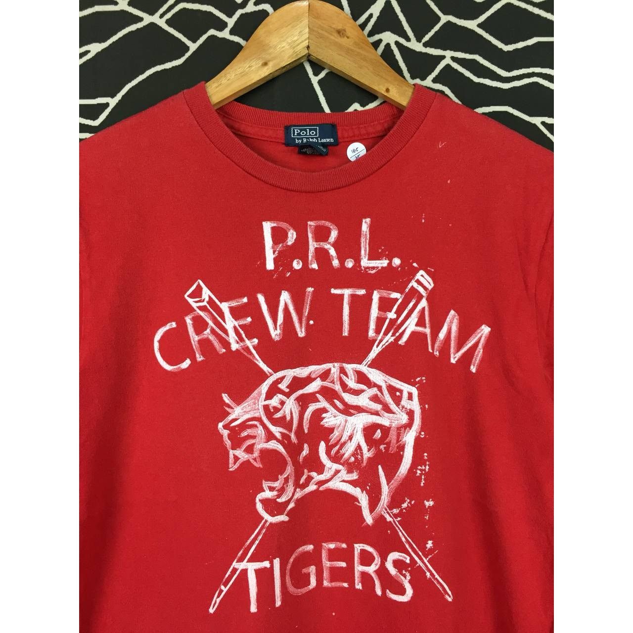 Polo Ralph Lauren Vtg Polo Ralph Lauren P.R.L Crew Team Tigers Tee Size 160 Size US S / EU 44-46 / 1 - 3 Thumbnail