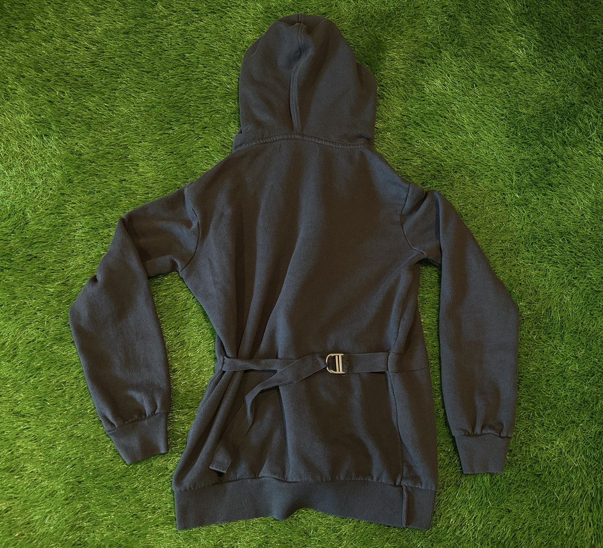 Allsaints ALLSAINTS - Miller Hoodie Asymmetrical Zipper WM0290 Gray Size XS / US 0-2 / IT 36-38 - 7 Thumbnail