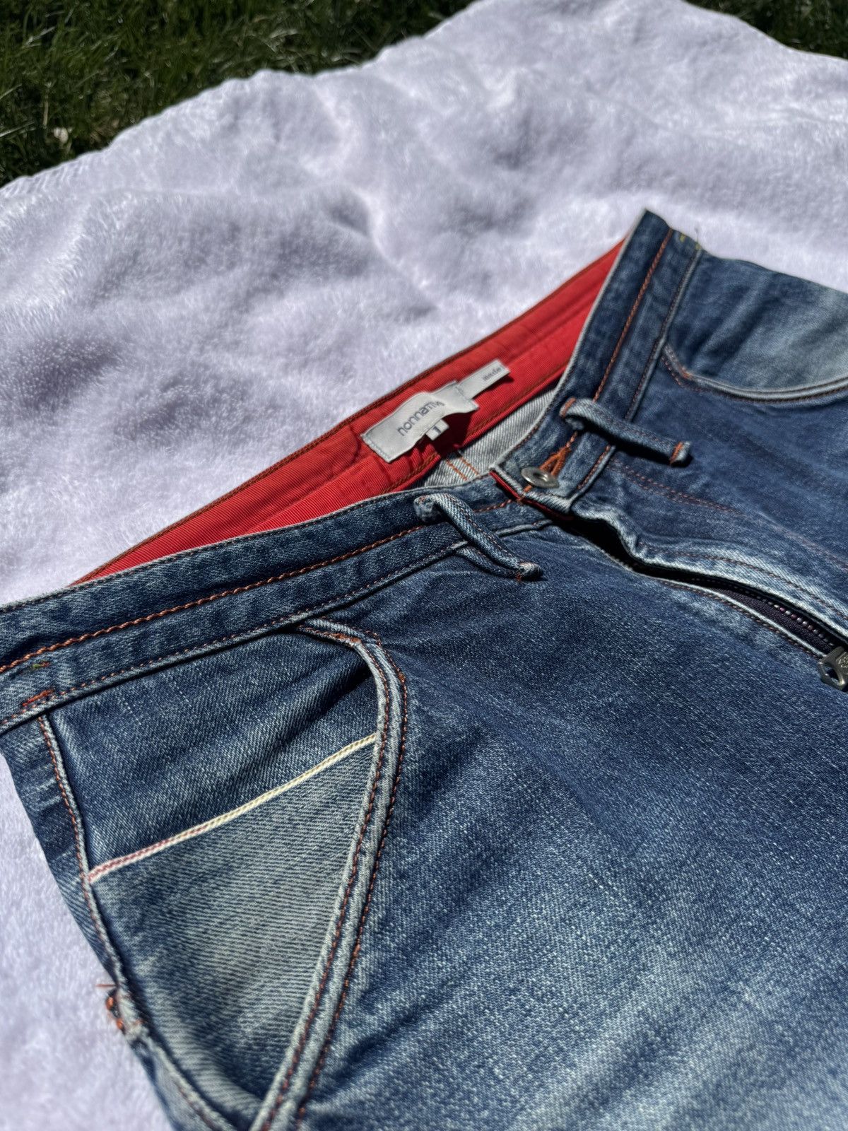 Nonnative Nonnative Rainbow Selvedge Distressed Denim Size US 31 - 4 Thumbnail