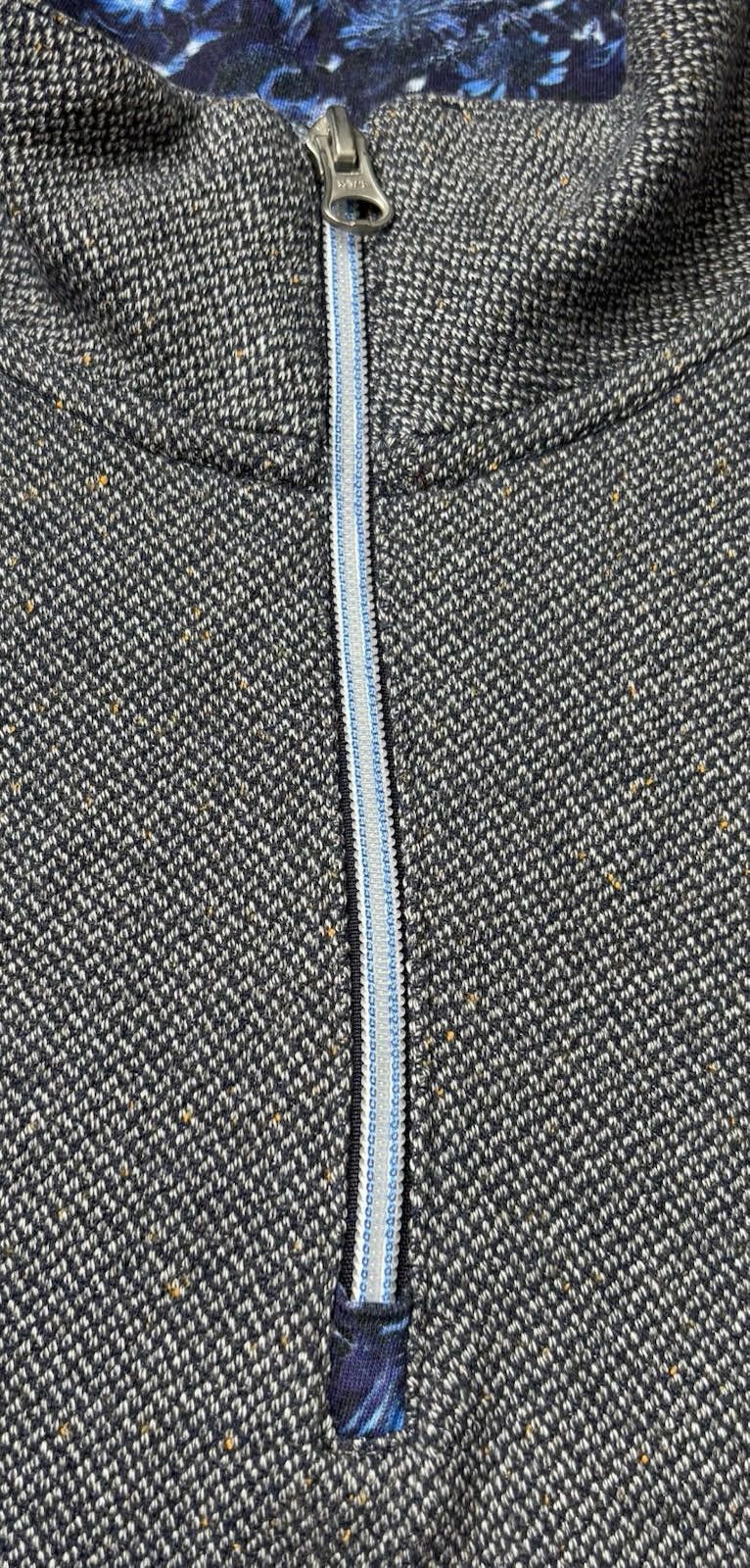 Robert Graham Robert Graham Sweater Mens Medium Classic Fit 1/4 Zip Cotton Size US M / EU 48-50 / 2 - 5 Thumbnail