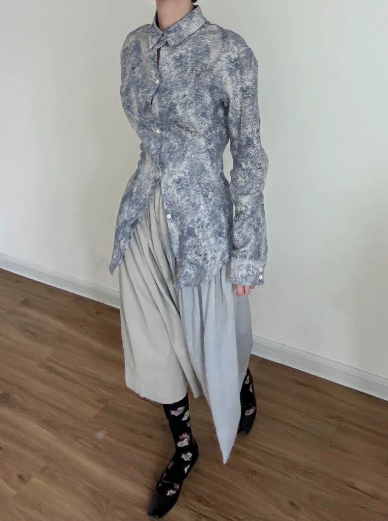 Comme des Garcons Comme des Garcons size S Splicing overskirt Size 22" - 1 Thumbnail