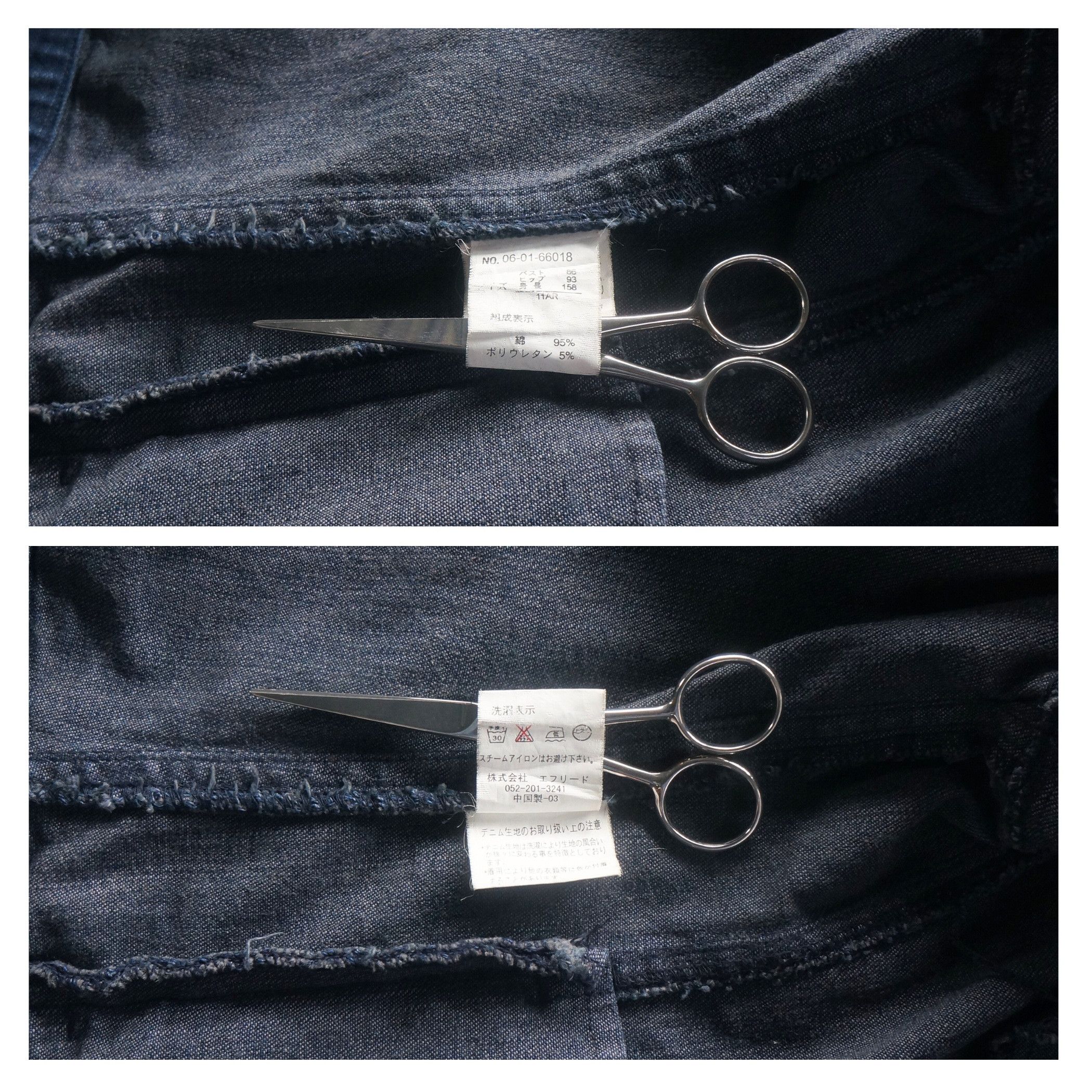 Japanese Brand Ayers Rock Dark Blue Fringe Denim Jacket Size M / US 6-8 / IT 42-44 - 7 Thumbnail