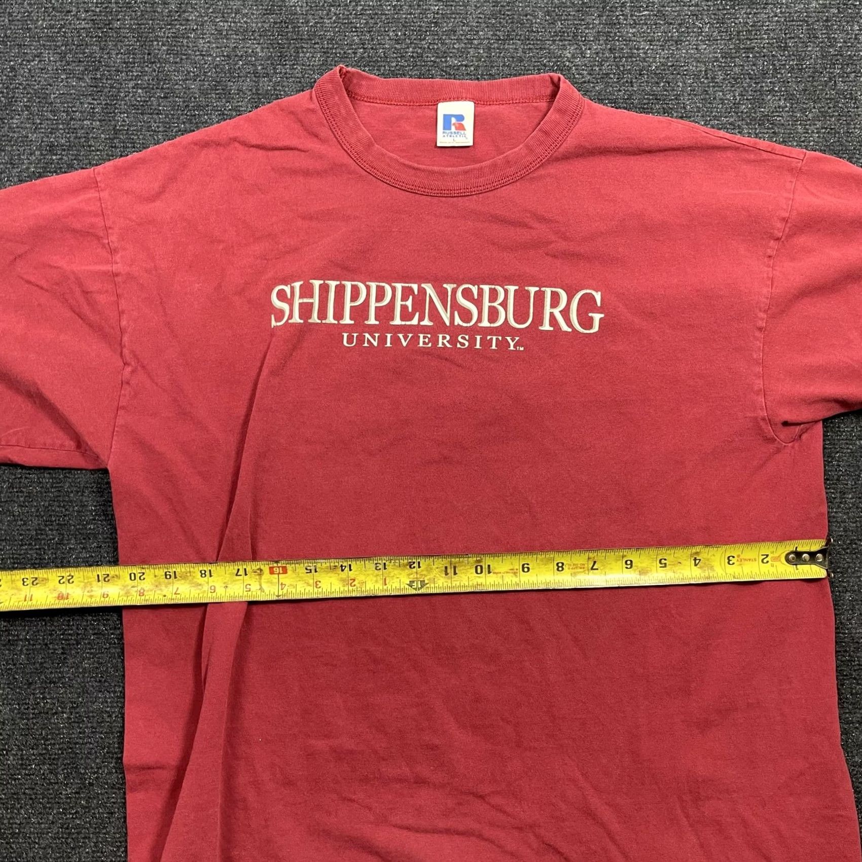 Russell Athletic Y2K Shippensburg University Shirt Men L Red Russell Athletic College T-Shirt Size US L / EU 52-54 / 3 - 5 Thumbnail