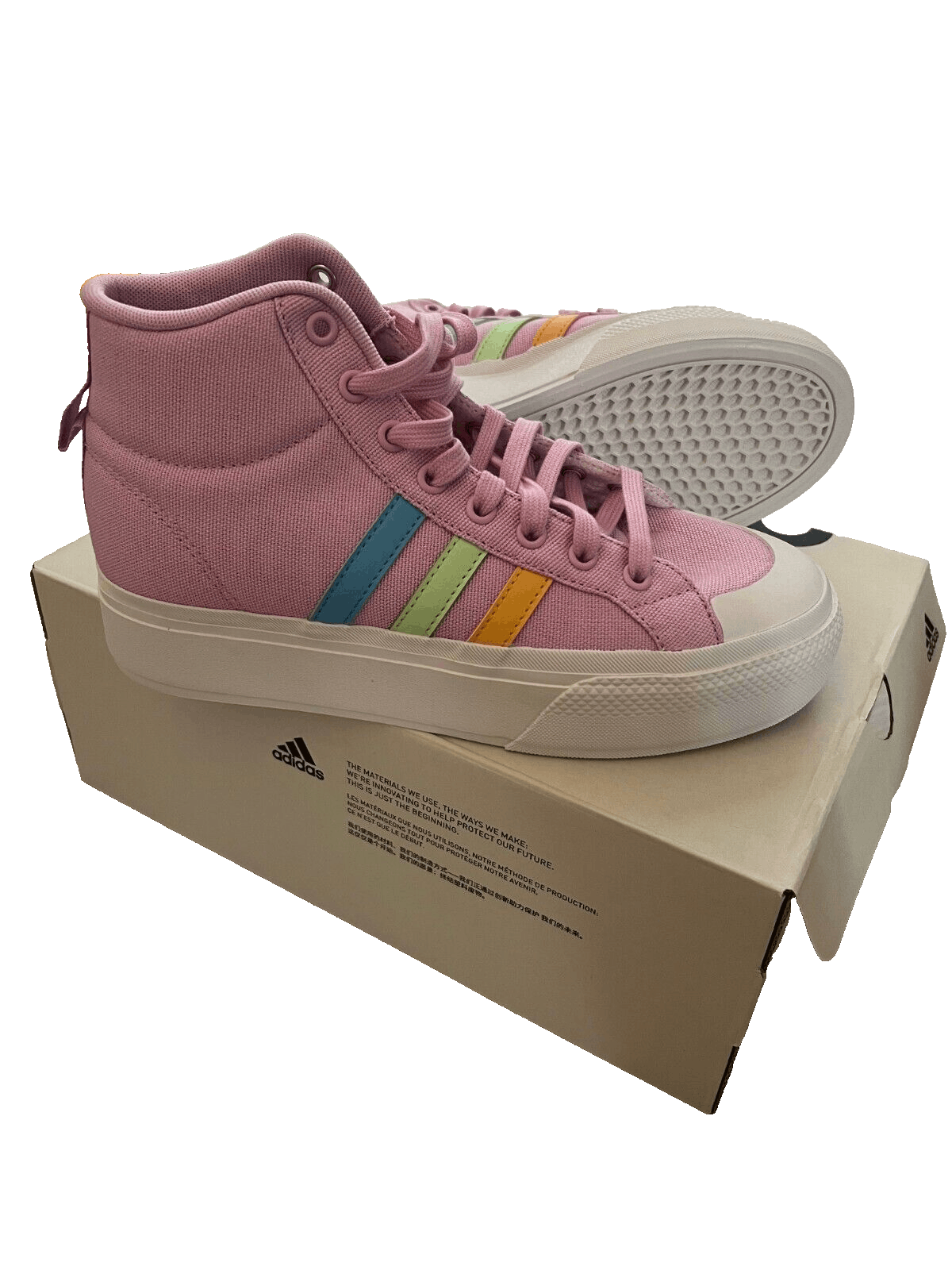 Adidas Adidas Bravada 2.0 Skateboard Platform Sneakers ( 7.5 ) Size US 7.5 / IT 37.5 - 4 Thumbnail