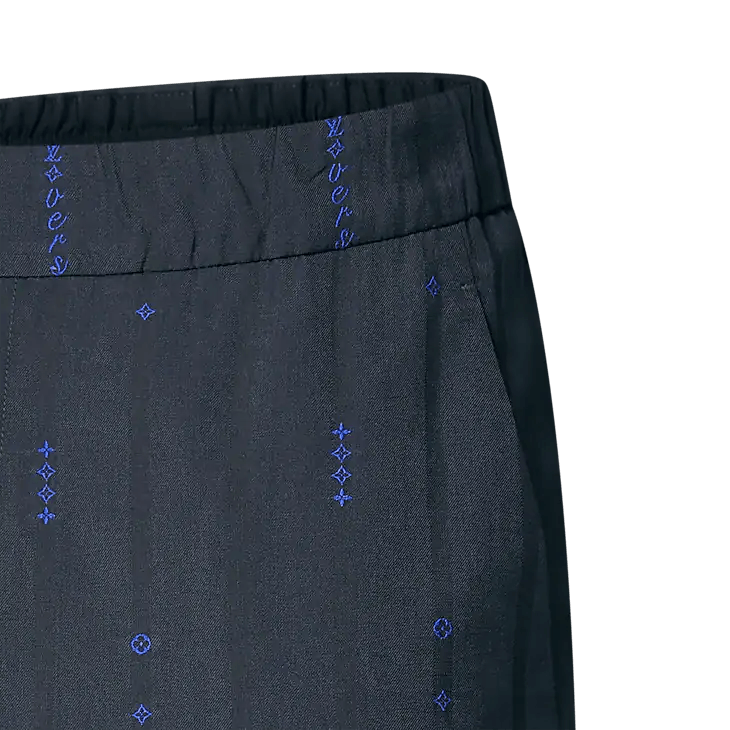Louis Vuitton Tailored Wool Drawstring Trousers Size 52L - 2 Thumbnail