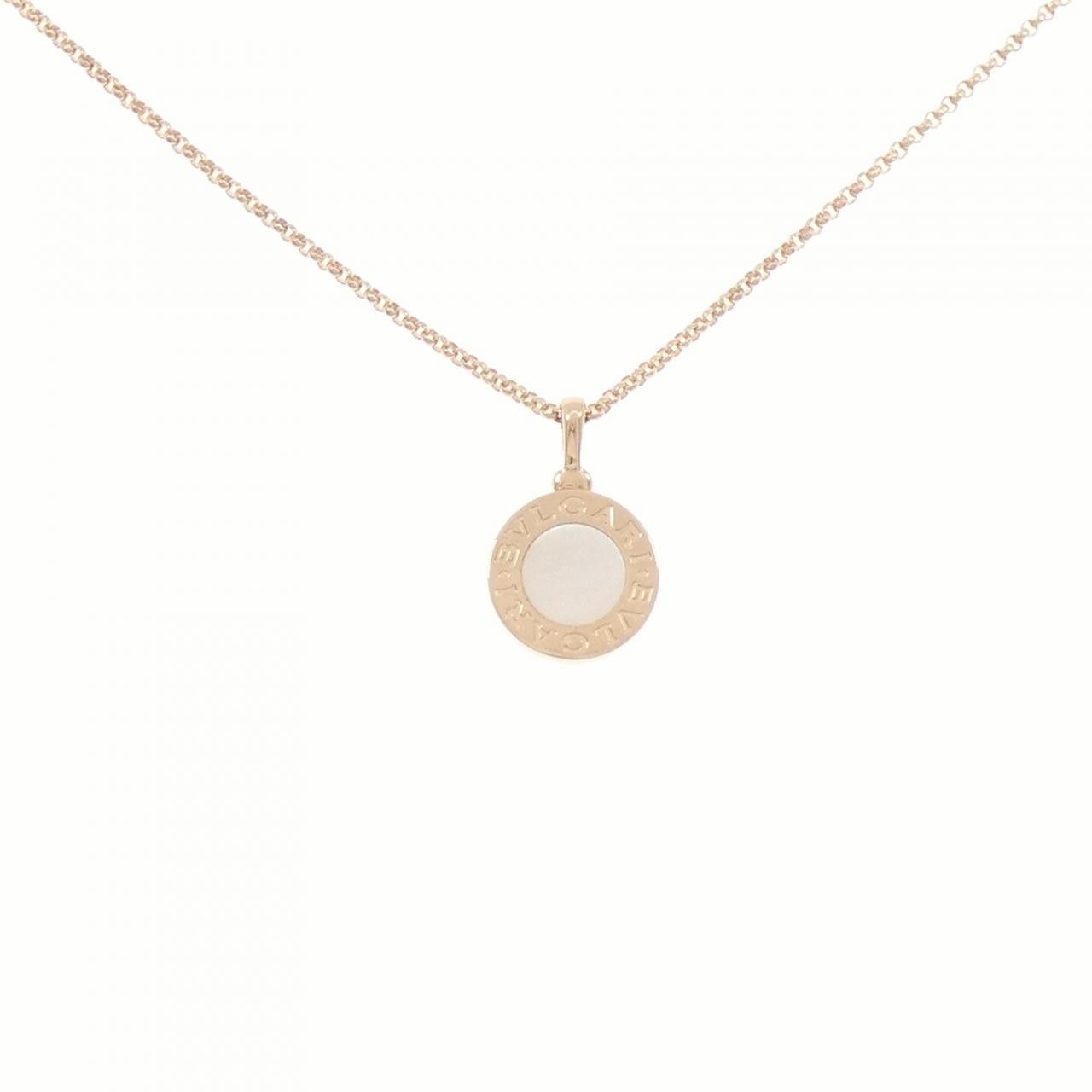 Bvlgari Bvlgari Bvlgari BVLGARI BVLGARI 750 Pink Gold Mother of Pearl Necklace Metal Necklace 350553 DUTY FREE for USA Size ONE SIZE - 1 Thumbnail