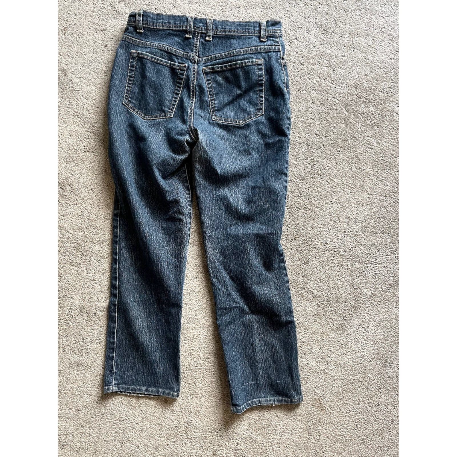 Gloria Vanderbilt Gloria Vanderbilt Amanda Jeans Tapered Denim 8P Blue Stretch Womens 90s Logo Size 30" / US 8 / IT 44 - 4 Thumbnail