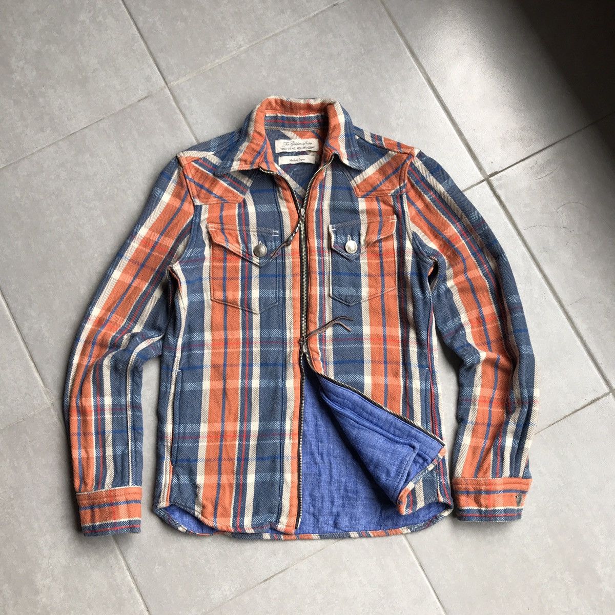 Kapital Remi relief heavy plaid jacket Size US S / EU 44-46 / 1 - 1 Thumbnail