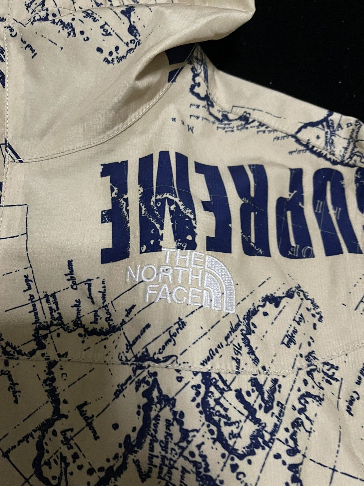 Supreme × The North Face Supreme tnf the north face venture maps jacket pullover Size US S / EU 44-46 / 1 - 3 Thumbnail