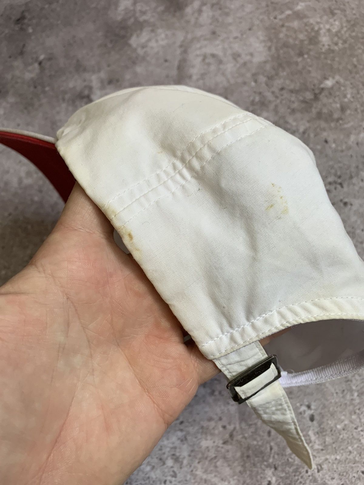 Nike × Vintage Nike Vintage 90s Center Swoosh Hat Cap Snapback Rare Sport Size ONE SIZE - 8 Thumbnail