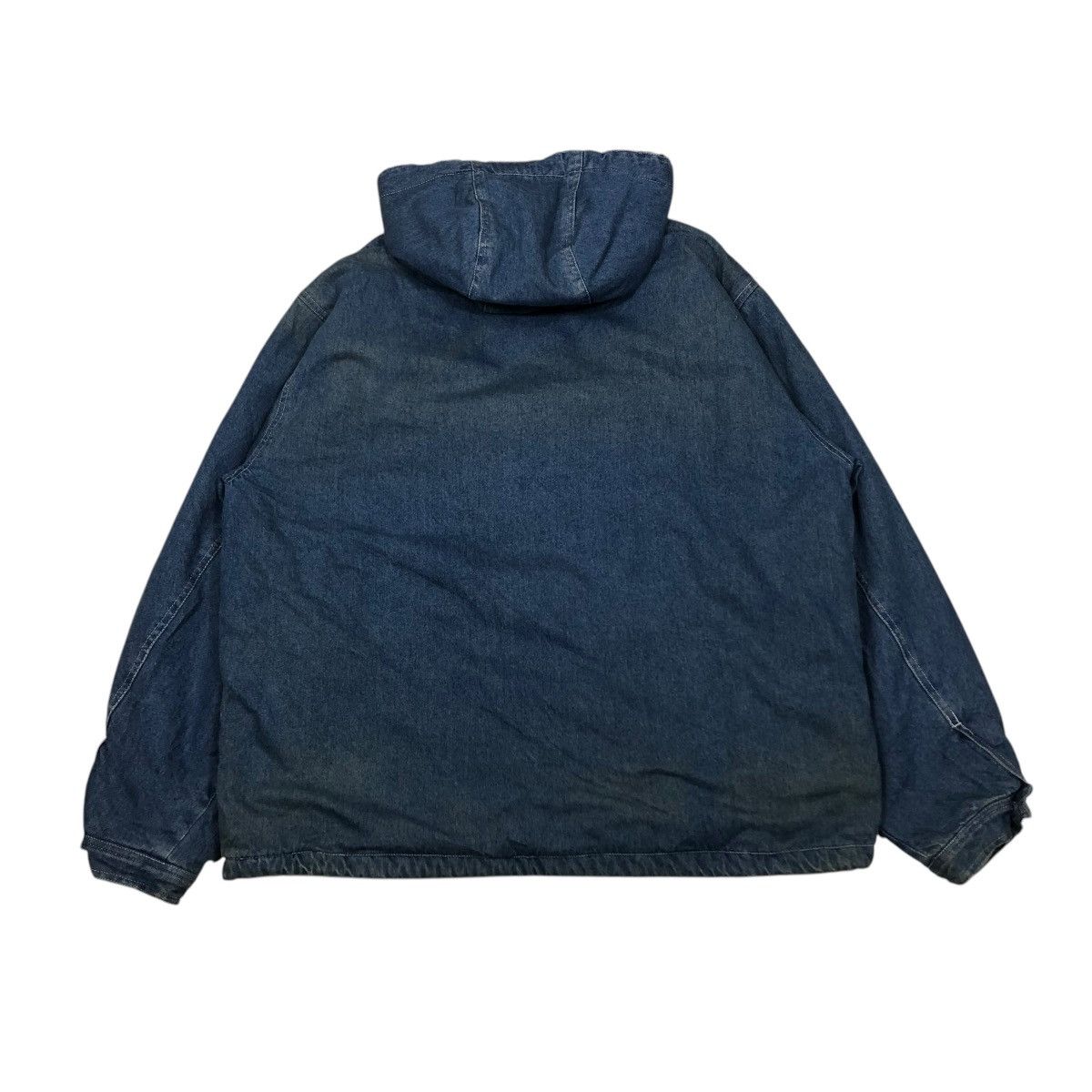 Japanese Brand 🔥 DENIM BOMBER JACKET BONDAGE DESIGN ALBEMARLE ISSEY MIYAKE Size US L / EU 52-54 / 3 - 2 Thumbnail