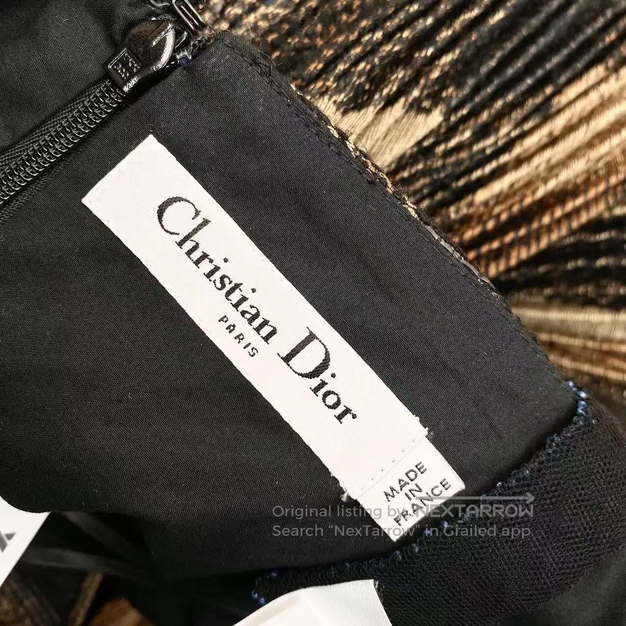 Dior Dior Slogan logo suspender pleated skirt| Size XXS / US 00 / IT 34 - 4 Thumbnail