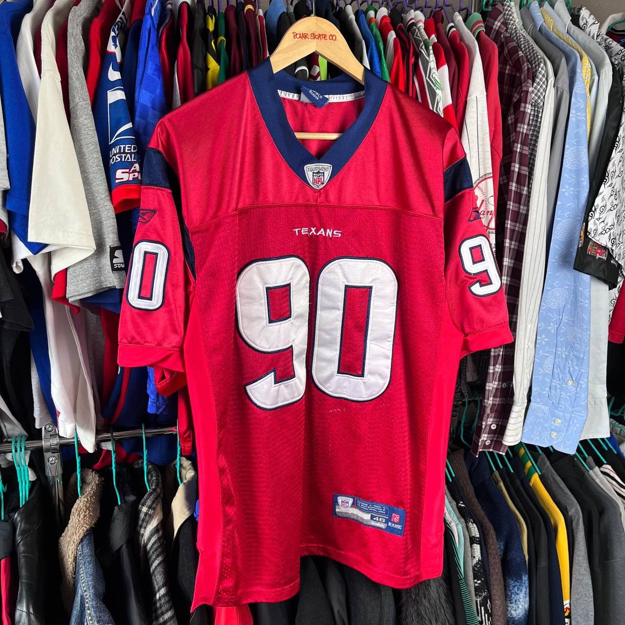 NFL × Reebok × Vintage Reebok Houston Texans #90 Mario Williams Football Jersey Size US M / EU 48-50 / 2 - 2 Thumbnail