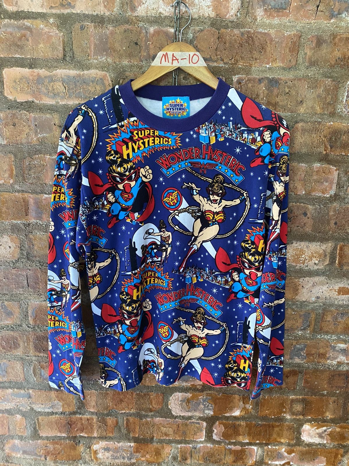 Hysteric Glamour 🔥🔥RARE!! 1980s Hysteric Super HG wonder women shirt Size US M / EU 48-50 / 2 - 2 Thumbnail