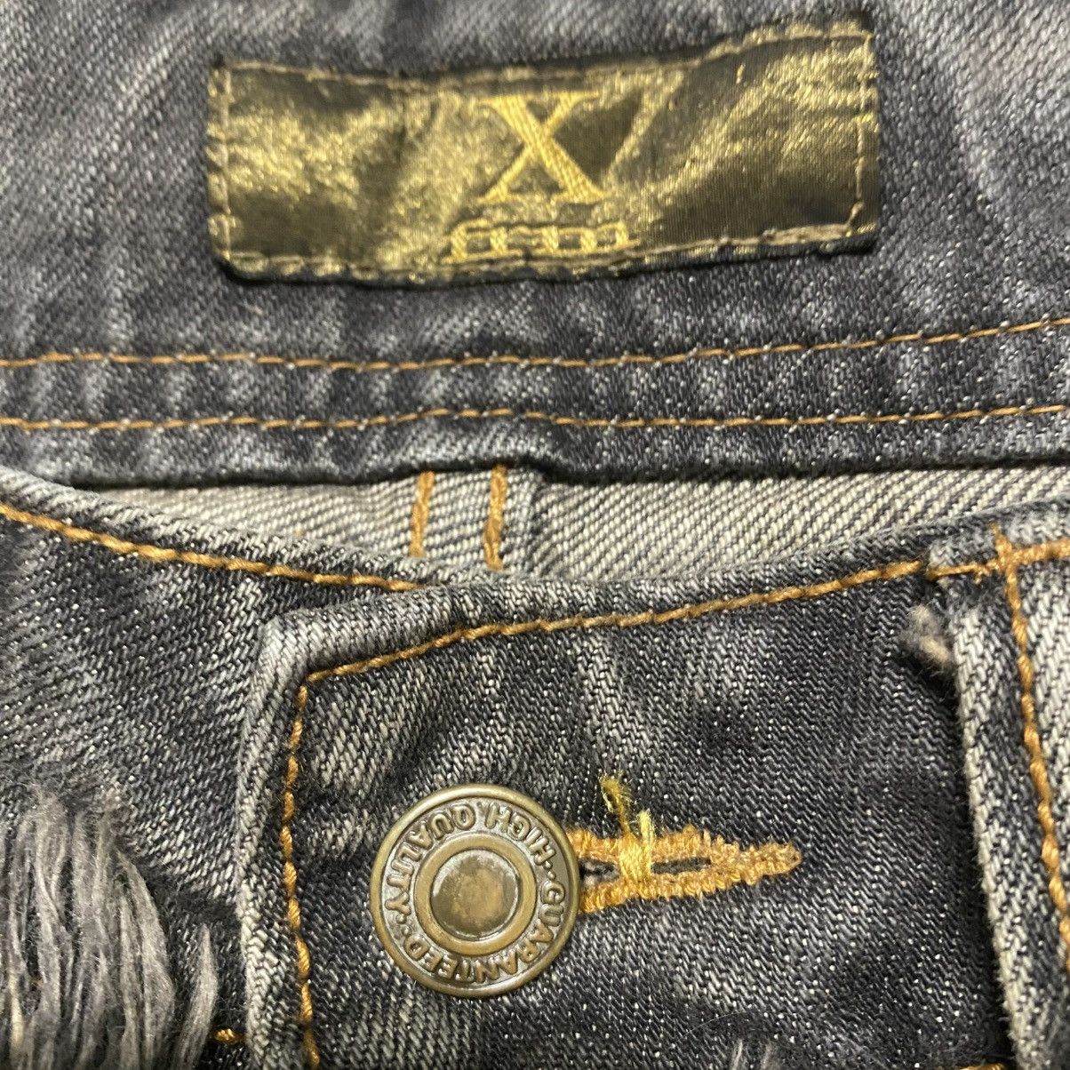Tornado Mart Xfrm Denim Super Flare Painter Jeans Distressed Size US 30 / EU 46 - 19 Thumbnail