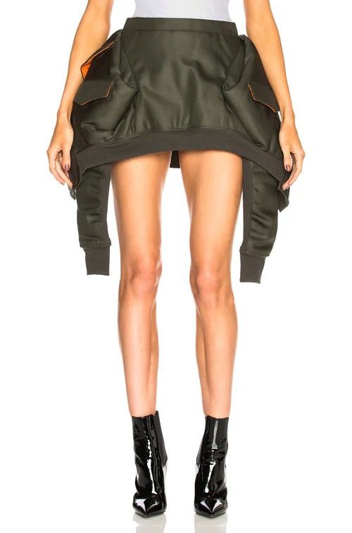 Helmut Lang RARE Helmut Lang by Shayne Oliver Jacket SKIRT, size Small Size 26" / US 2 / IT 38 - 8 Thumbnail