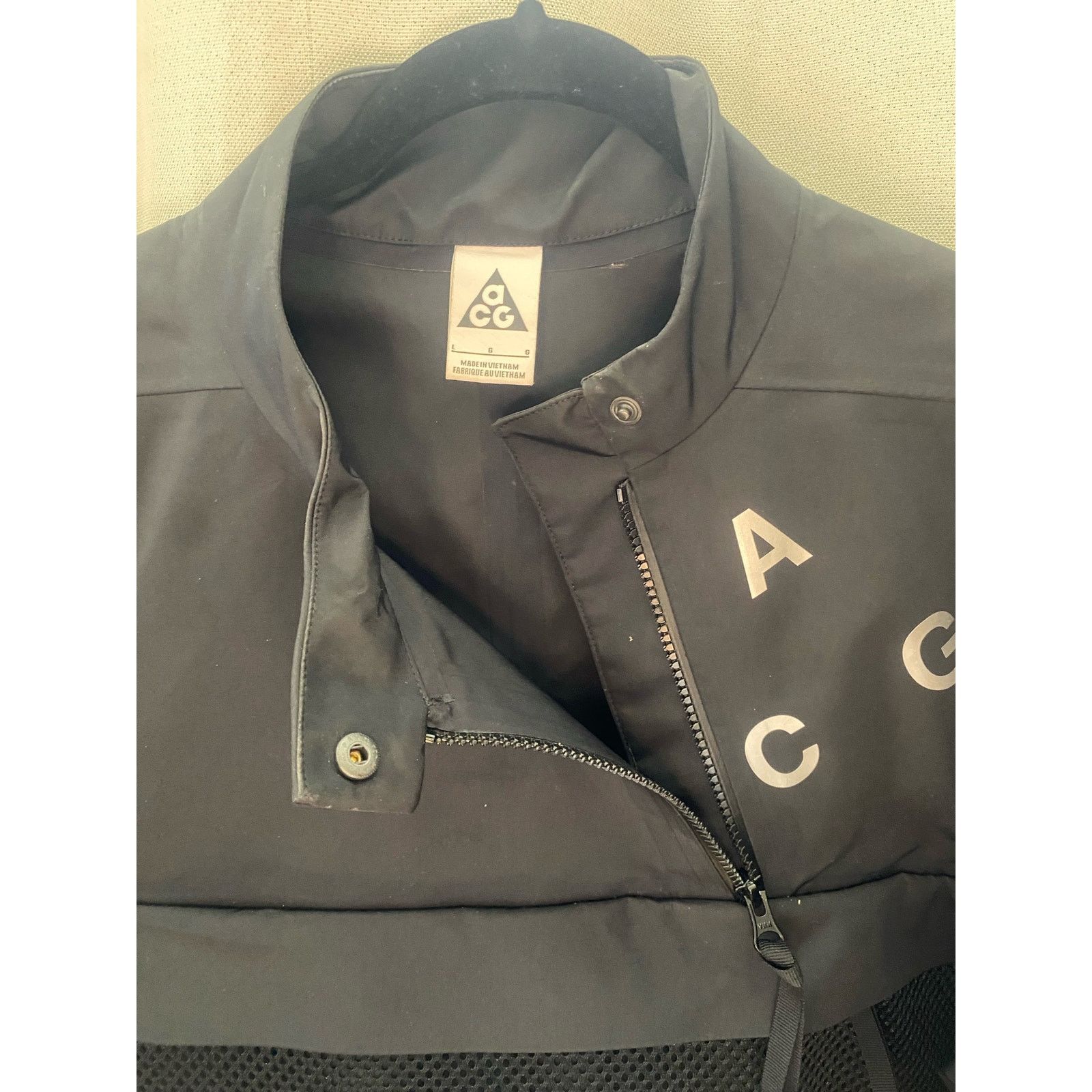 Nike Nikelab ACG Pullover Shell Jacket black m large Size US L / EU 52-54 / 3 - 9 Thumbnail