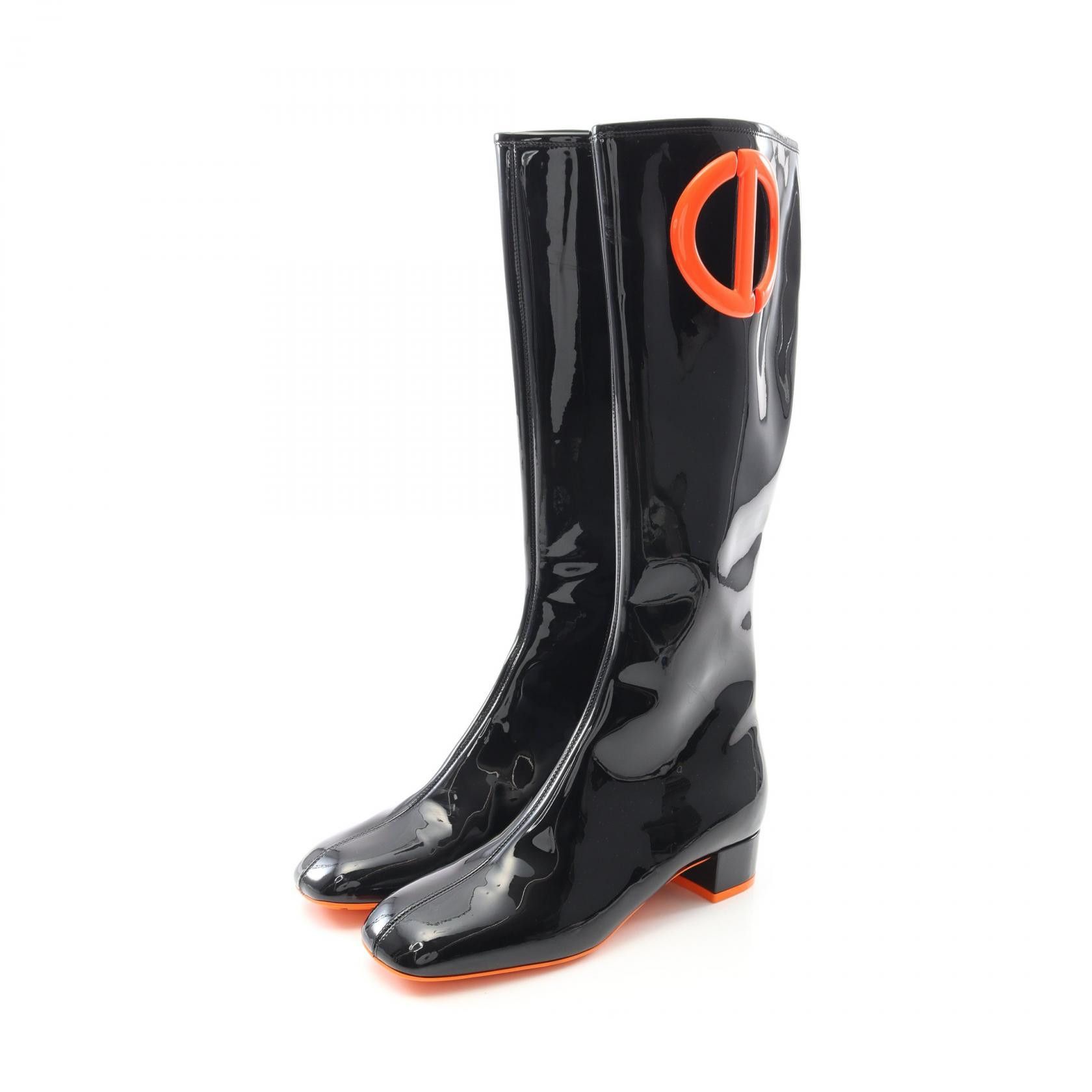Dior Dior Christian Dior Patent Leather Boots Leather Shoes DUTY FREE for USA Size ONE SIZE - 1 Thumbnail