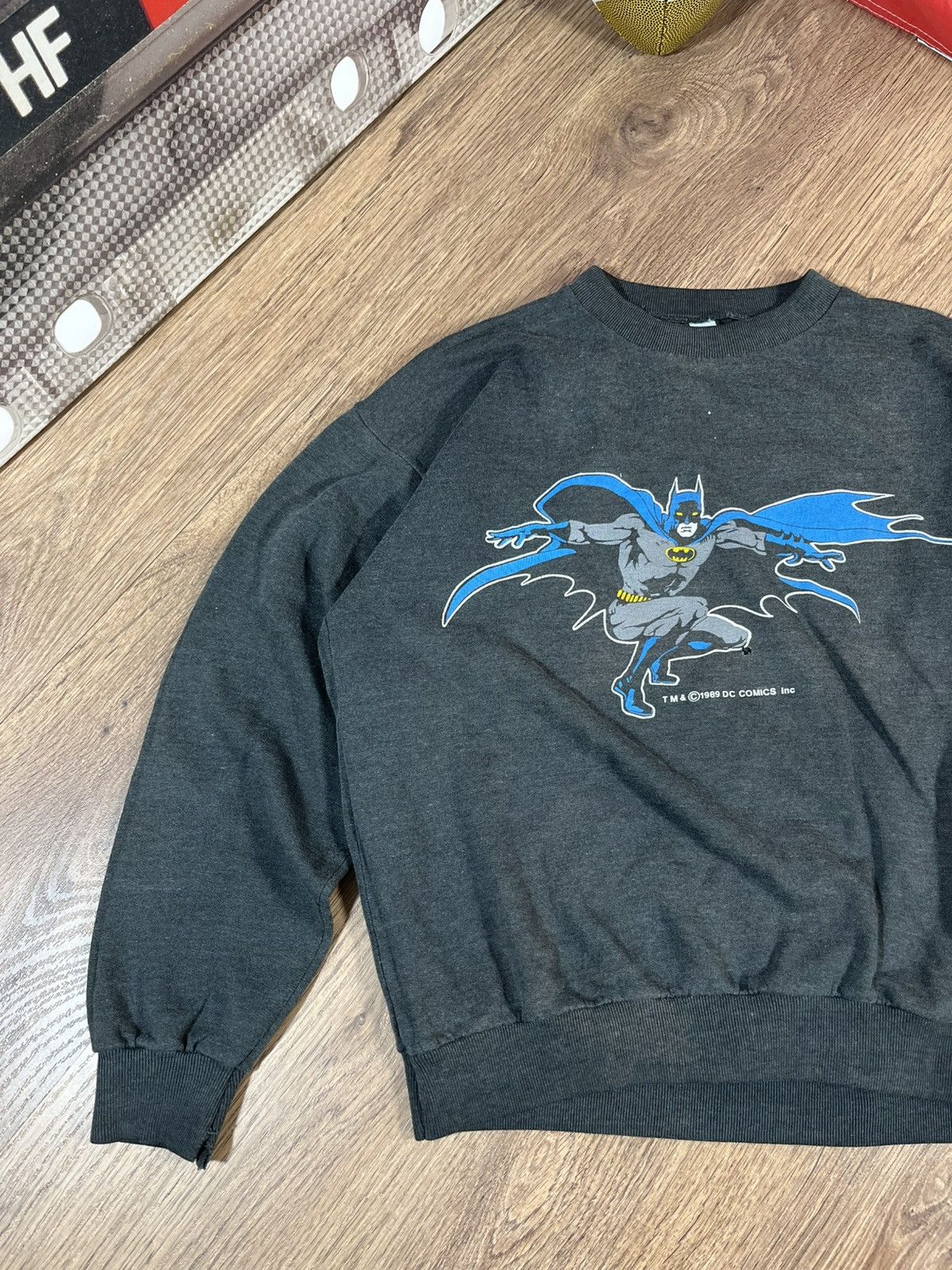 Vintage Vintage 1989 DC Comics Batman Rare Sweatshirt Size US L / EU 52-54 / 3 - 2 Thumbnail