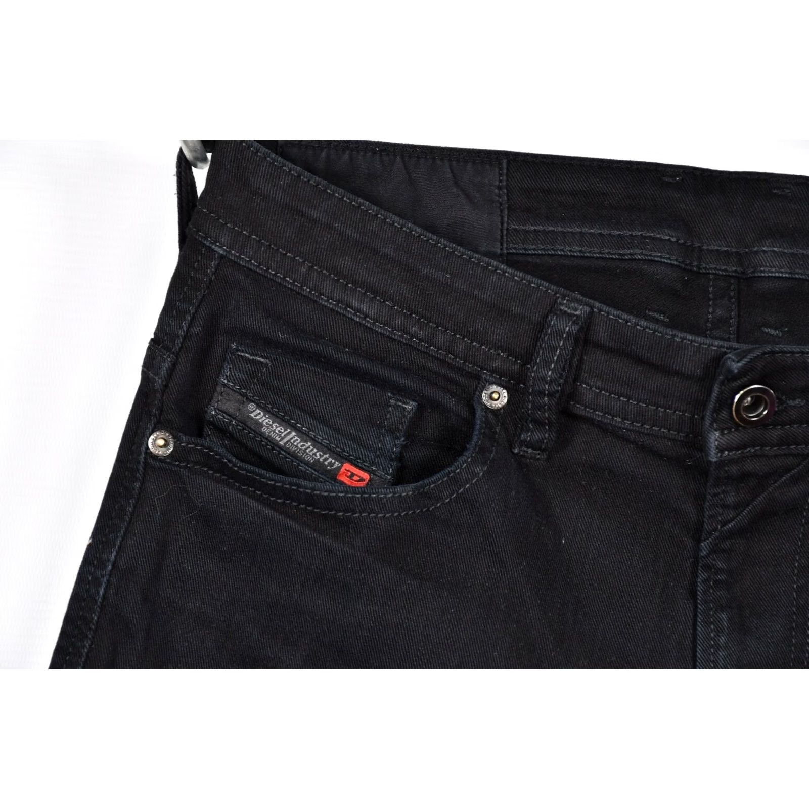 Diesel Diesel THOMMER 0688H Slim-Skinny Jeans Women's Black 31x32 XS? Size US 31 - 4 Thumbnail