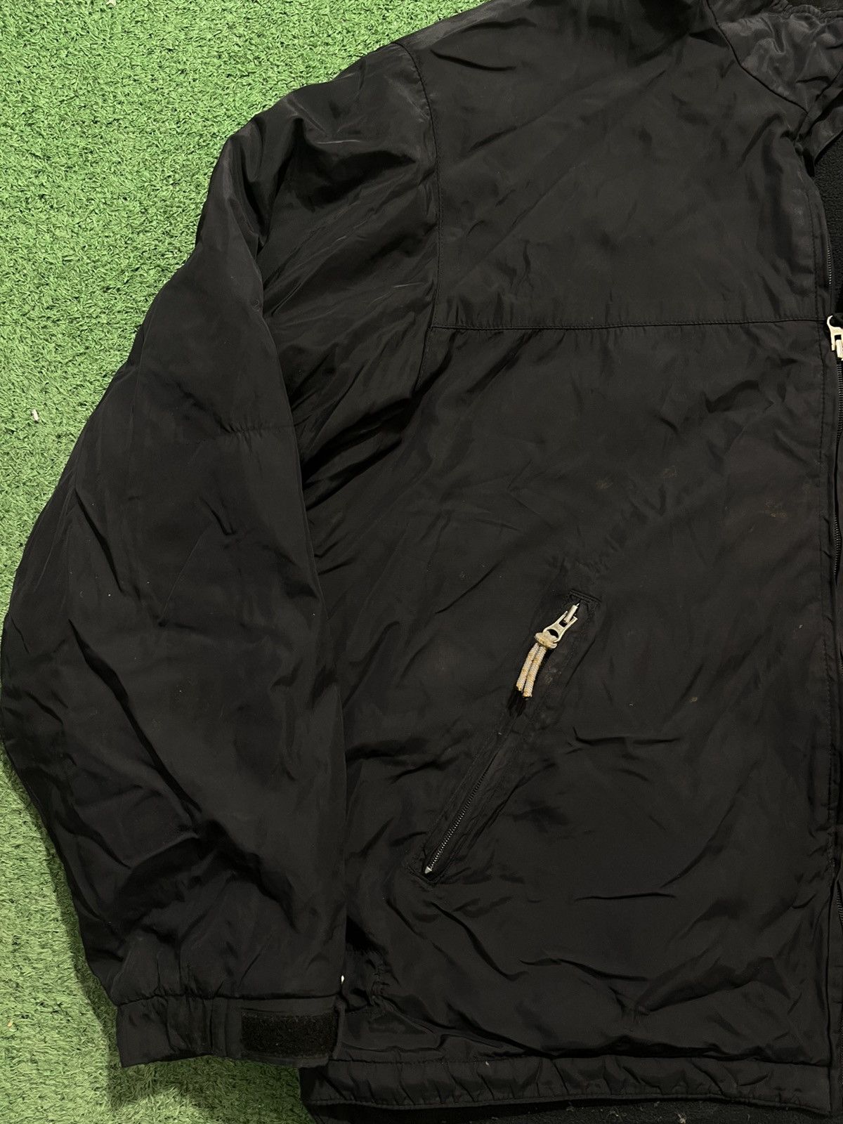 Napapijri Napapijri jacket zipper black vintage puffer vintage polar Size US XL / EU 56 / 4 - 3 Thumbnail