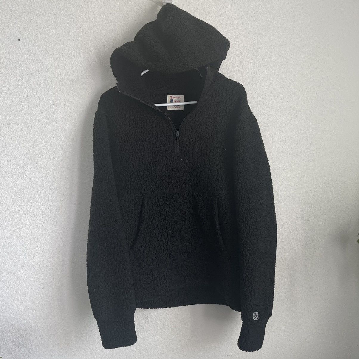 Champion Todd Snyder Todd Snyder Champion Fleece Sherpa Half Zip Polartec Hoodie Grailed