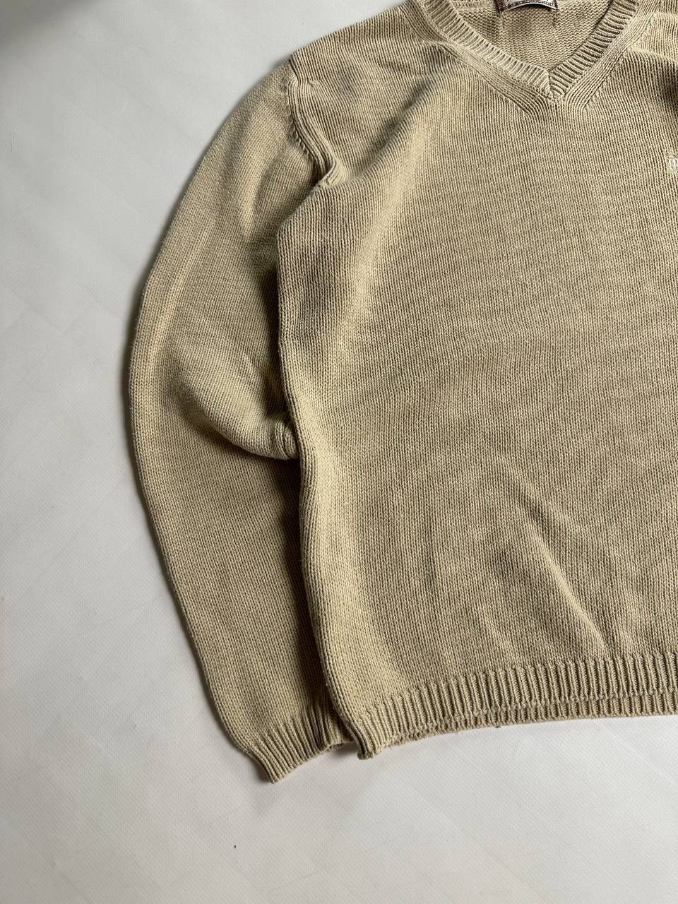 Burberry 90s Knite Vintage Burberry Thomas Beige Sweater Size M / US 6-8 / IT 42-44 - 2 Thumbnail
