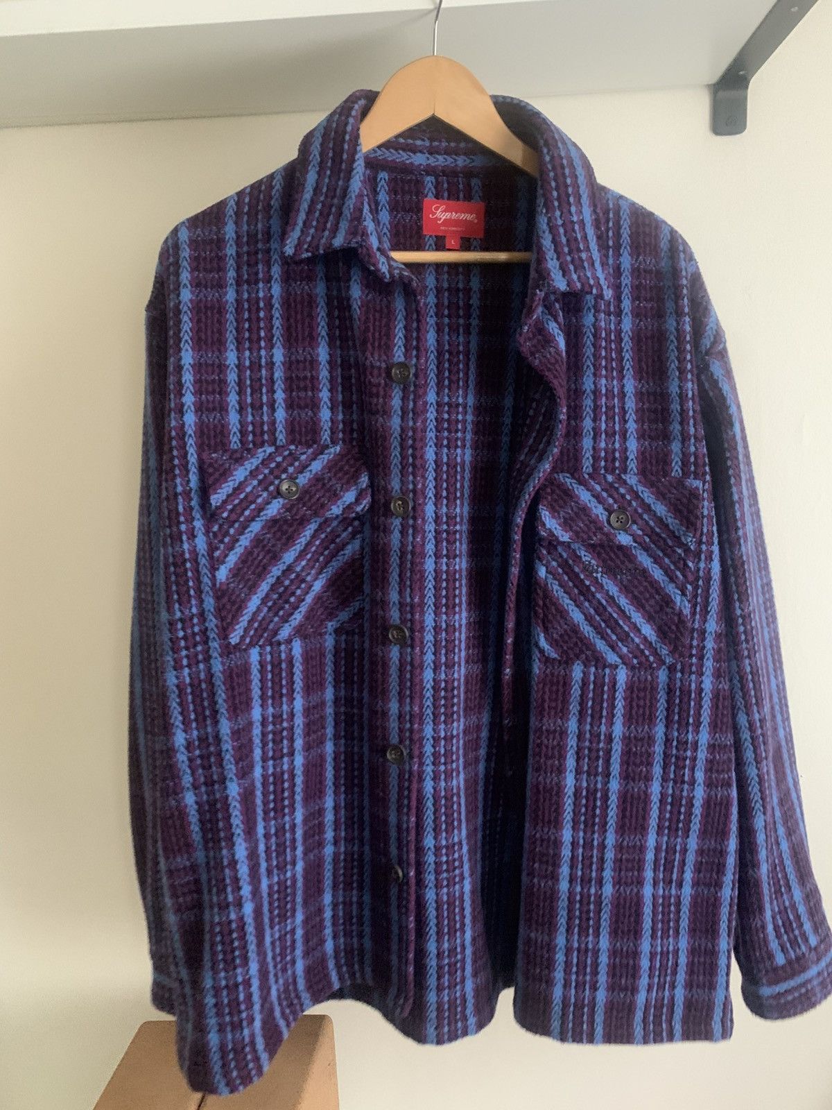 Supreme Supreme brushed mohair tiger stripe cardigan | Grailed