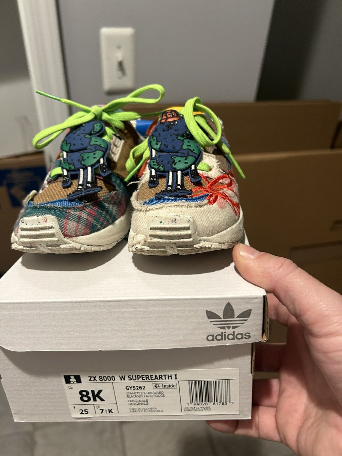 Adidas × Round Two Adidas x Sean Wortherspoon ZX 8000 Superearth toddler Size US 8 / EU 41 - 5 Thumbnail