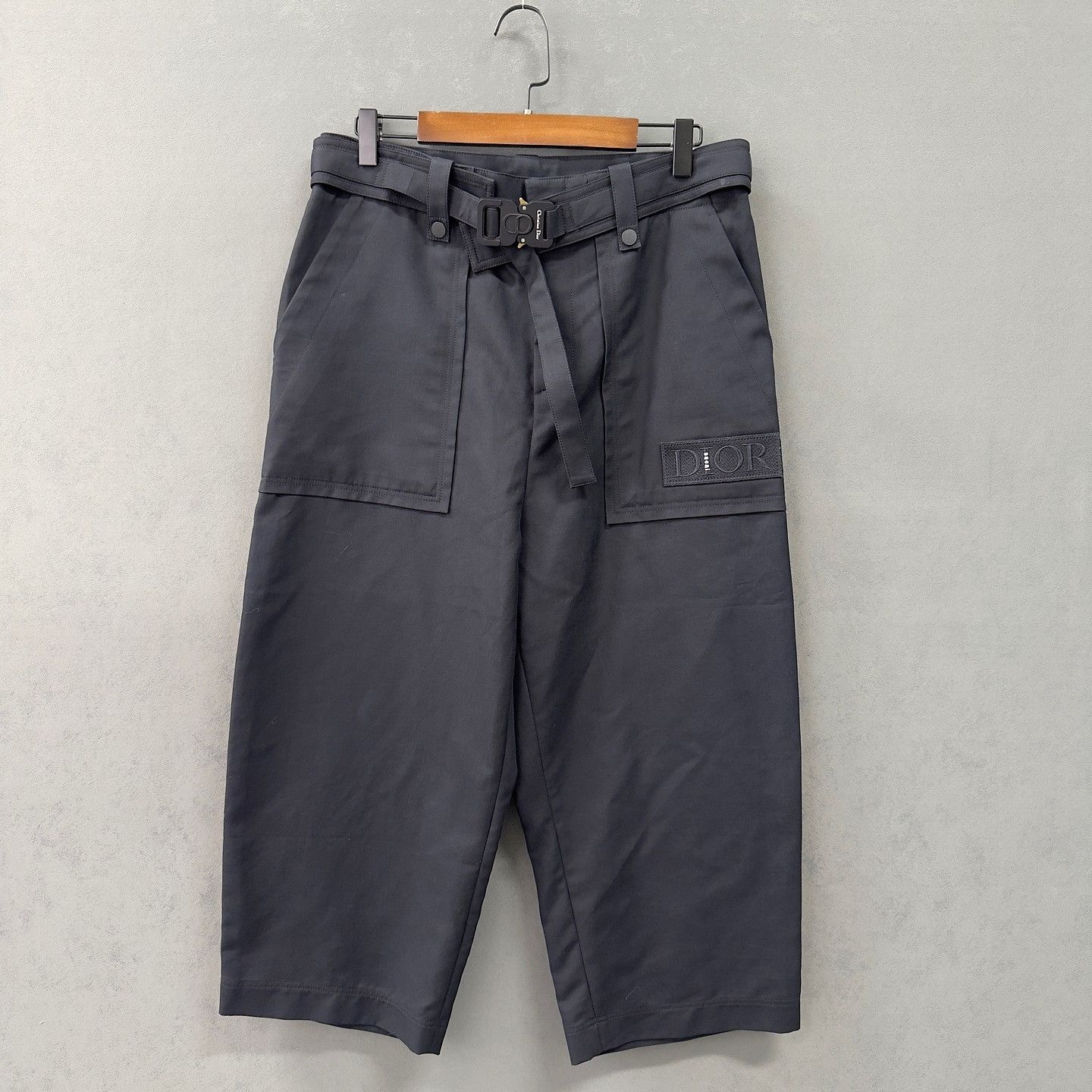 Dior Dior x Sacai Logo Buckle Casual Pants Size 28 Size US 28 / EU 44 - 1 Thumbnail