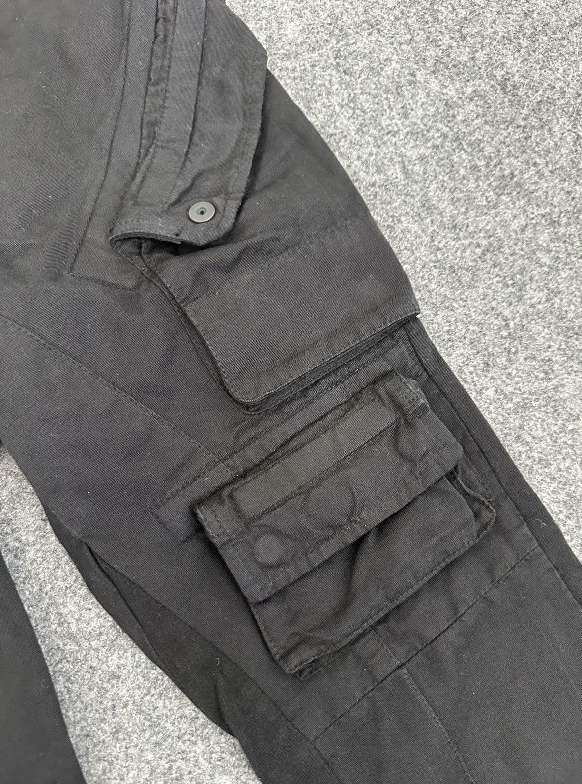 Julius Julius - S/S12 Gas Mask Tactical Cargo Pants - Black Size US 30 / EU 46 - 5 Thumbnail