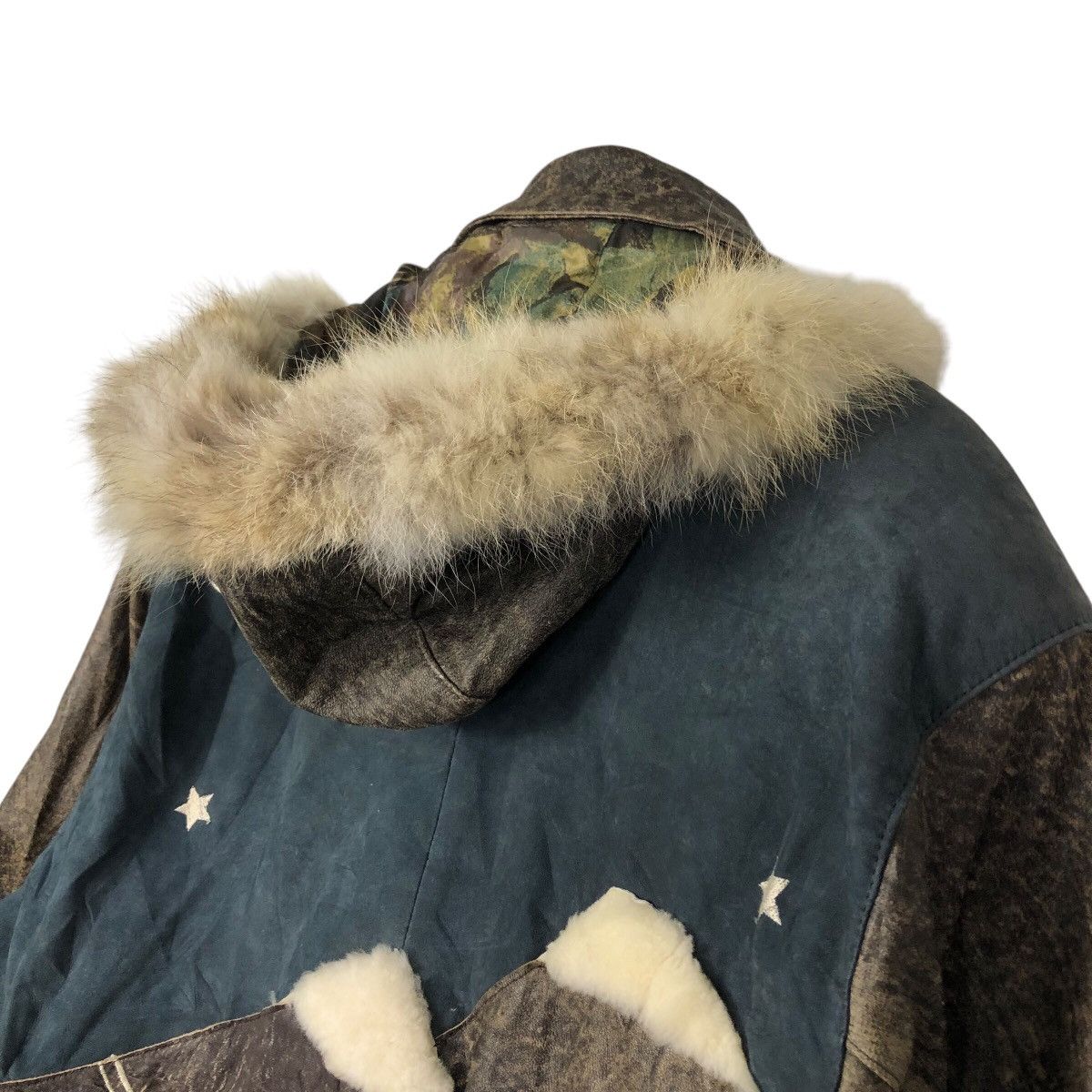 Japanese Brand × Vintage Vintage Biker Leather Jacket Embroidered Design IsseyMiyake Size US M / EU 48-50 / 2 - 11 Thumbnail