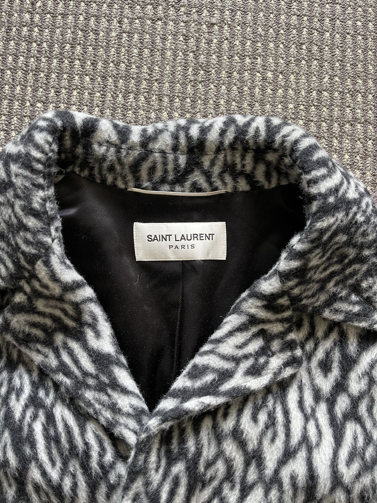 Saint Laurent Paris SLP 15AW Leopard Coat Size US M / EU 48-50 / 2 - 4 Thumbnail