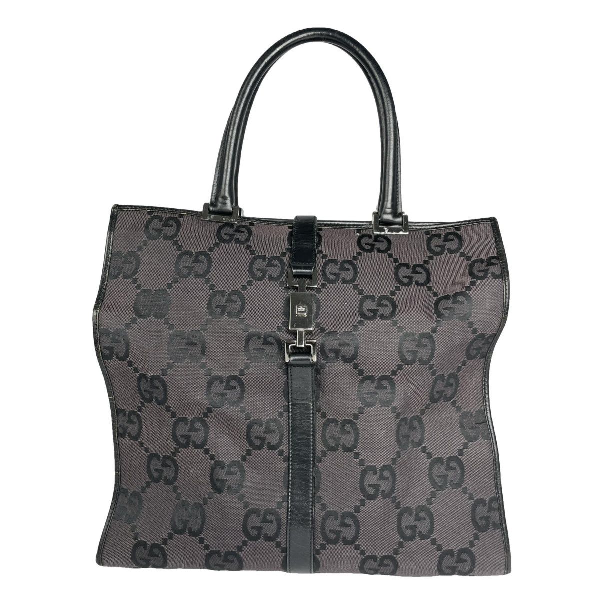 Gucci Jackie Vintage Black Leather Handbag Size ONE SIZE - 1 Thumbnail